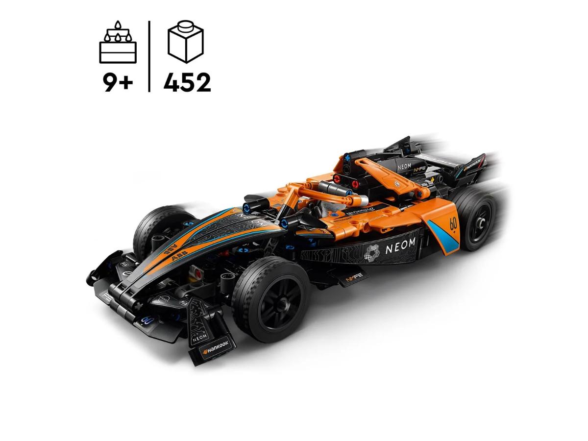 LEGO Technic 42169 NEOM McLaren Formula E Race Car - Zbuduj i ścigaj - obrazek 2