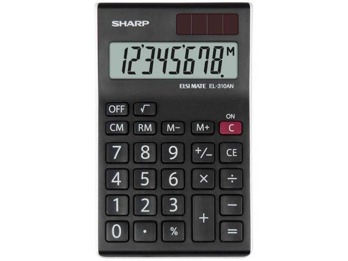 Sharp EL-310AN - Kalkulator Biurkowy z Wyświetlaczem
