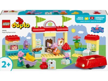 LEGO DUPLO 10434 Peppa i supermarket - Kreatywna zabawa dla dzieci