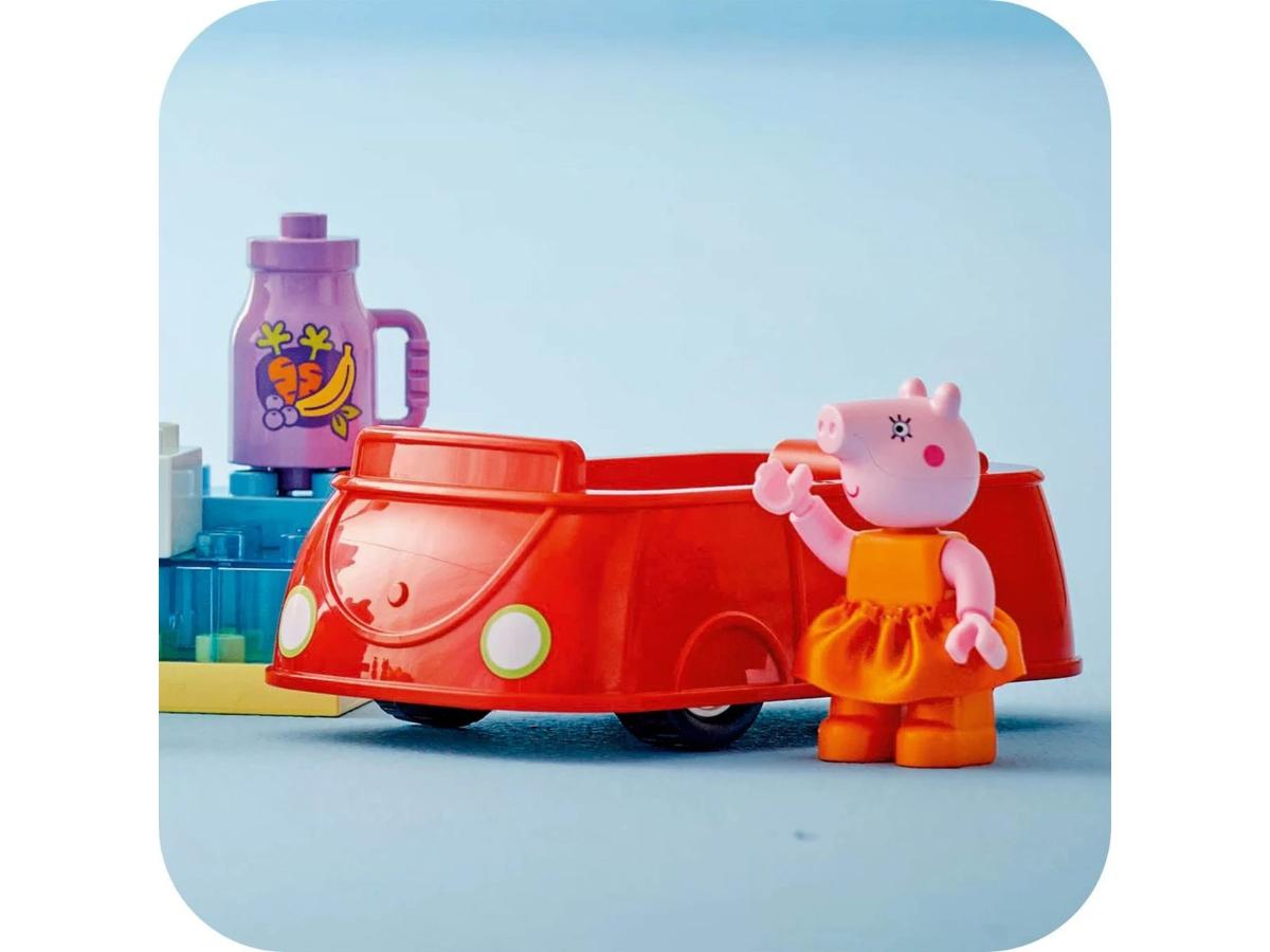 LEGO DUPLO 10434 Peppa i supermarket - Kreatywna zabawa dla dzieci - obrazek 3