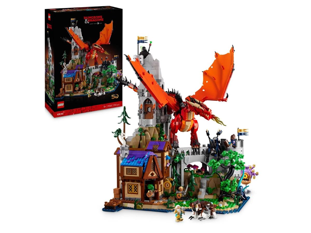 LEGO Dungeons & Dragons 21348 - Przygoda z czerwonym smokiem - obrazek 2