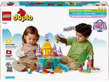 LEGO DUPLO 10435 Magiczny podwodny pałac Arielki - Niezapomniana przygoda