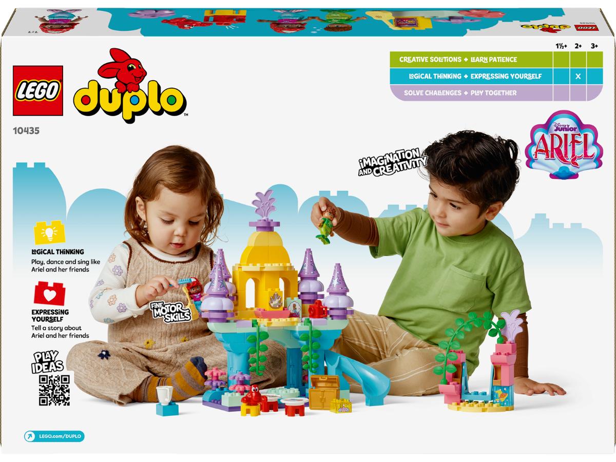 LEGO DUPLO 10435 Magiczny podwodny pałac Arielki - Niezapomniana przygoda