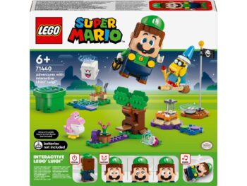 LEGO Super Mario 71440 Przygody z interaktywną figurką Luigi - Emocjonująca zabawa