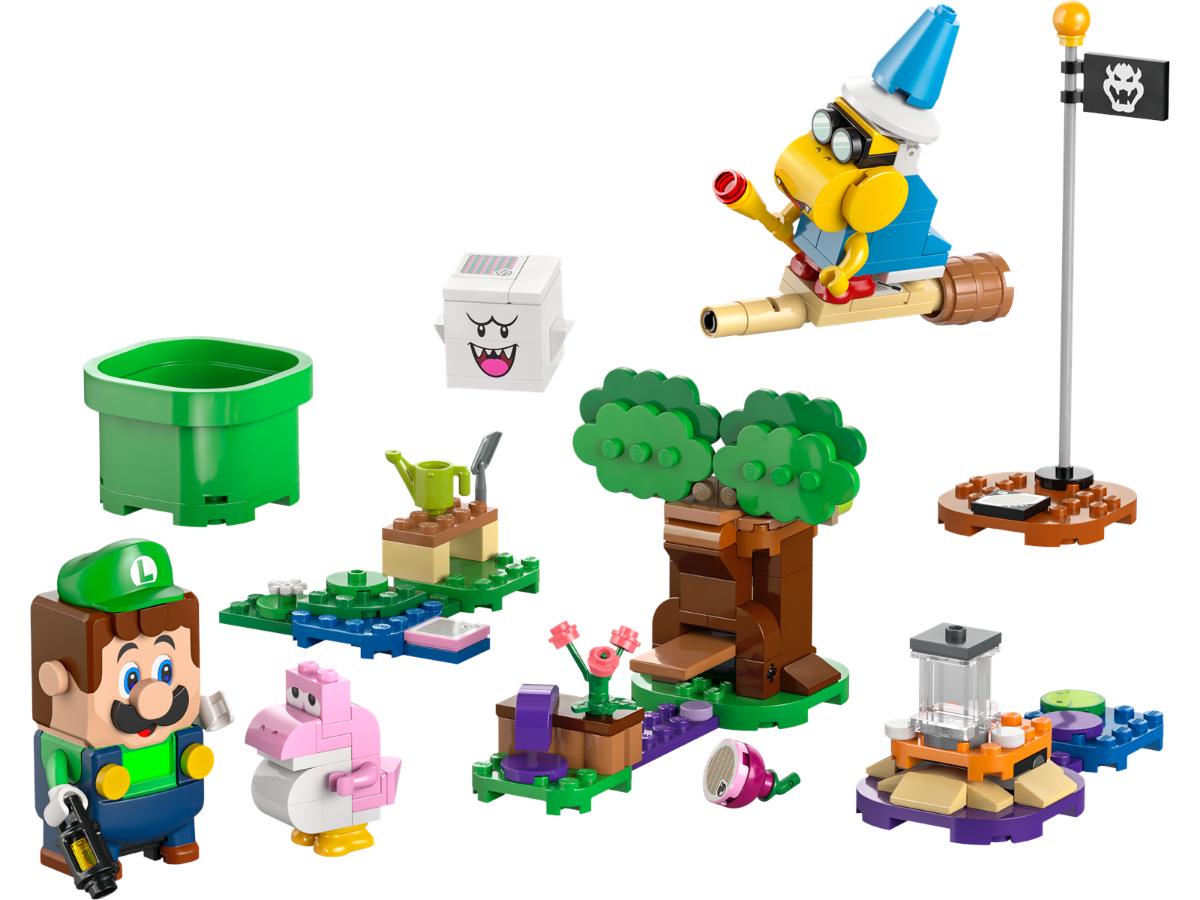 LEGO Super Mario 71440 Przygody z interaktywną figurką Luigi - Emocjonująca zabawa - obrazek 2
