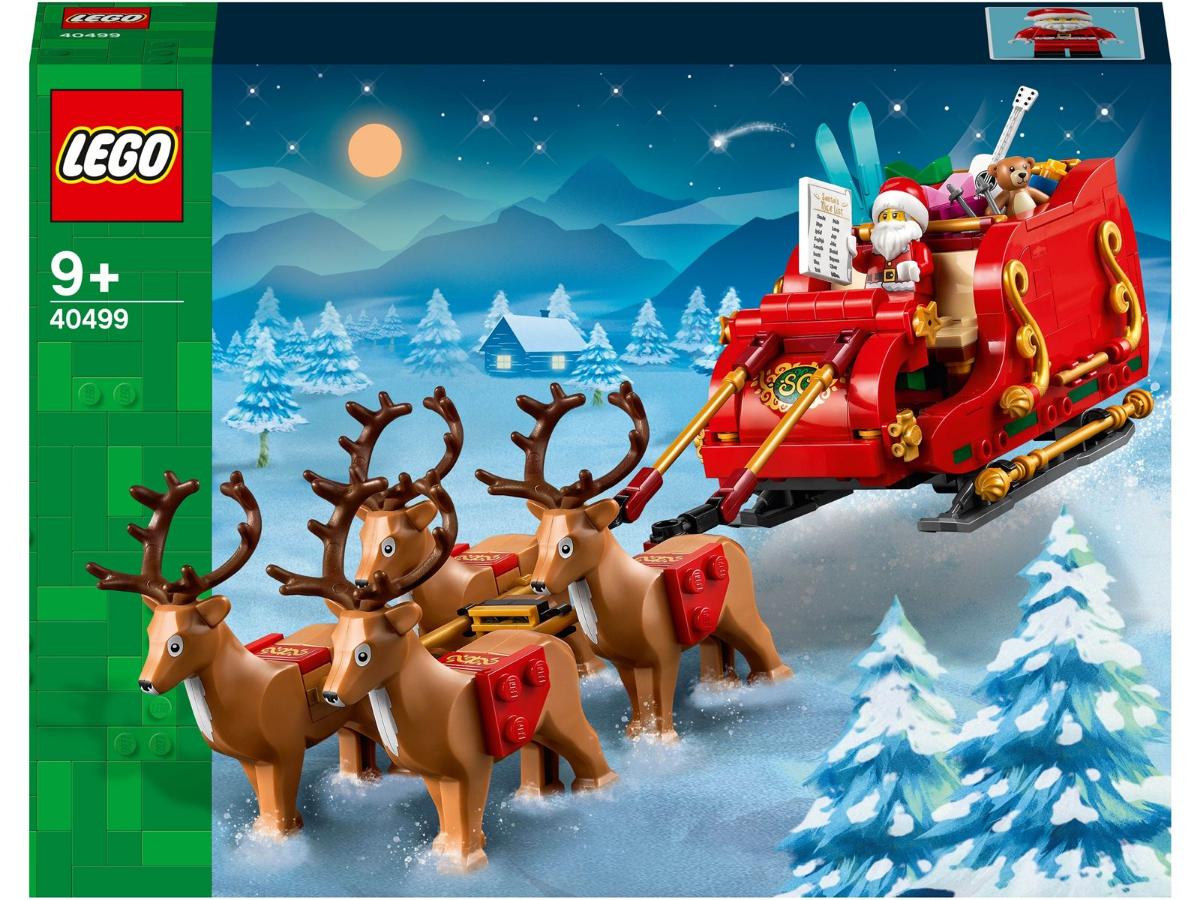 LEGO Sanie Świętego Mikołaja - Świąteczna zabawa z Mikołajem