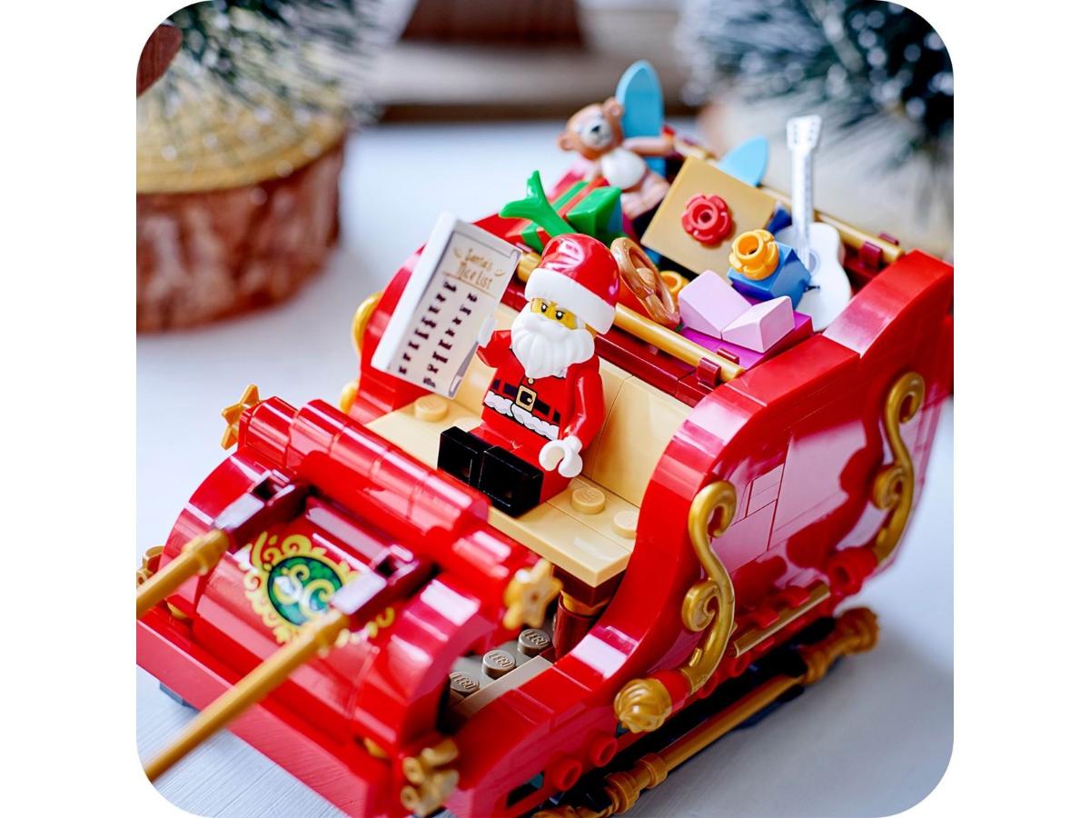 LEGO Sanie Świętego Mikołaja - Świąteczna zabawa z Mikołajem - obrazek 5