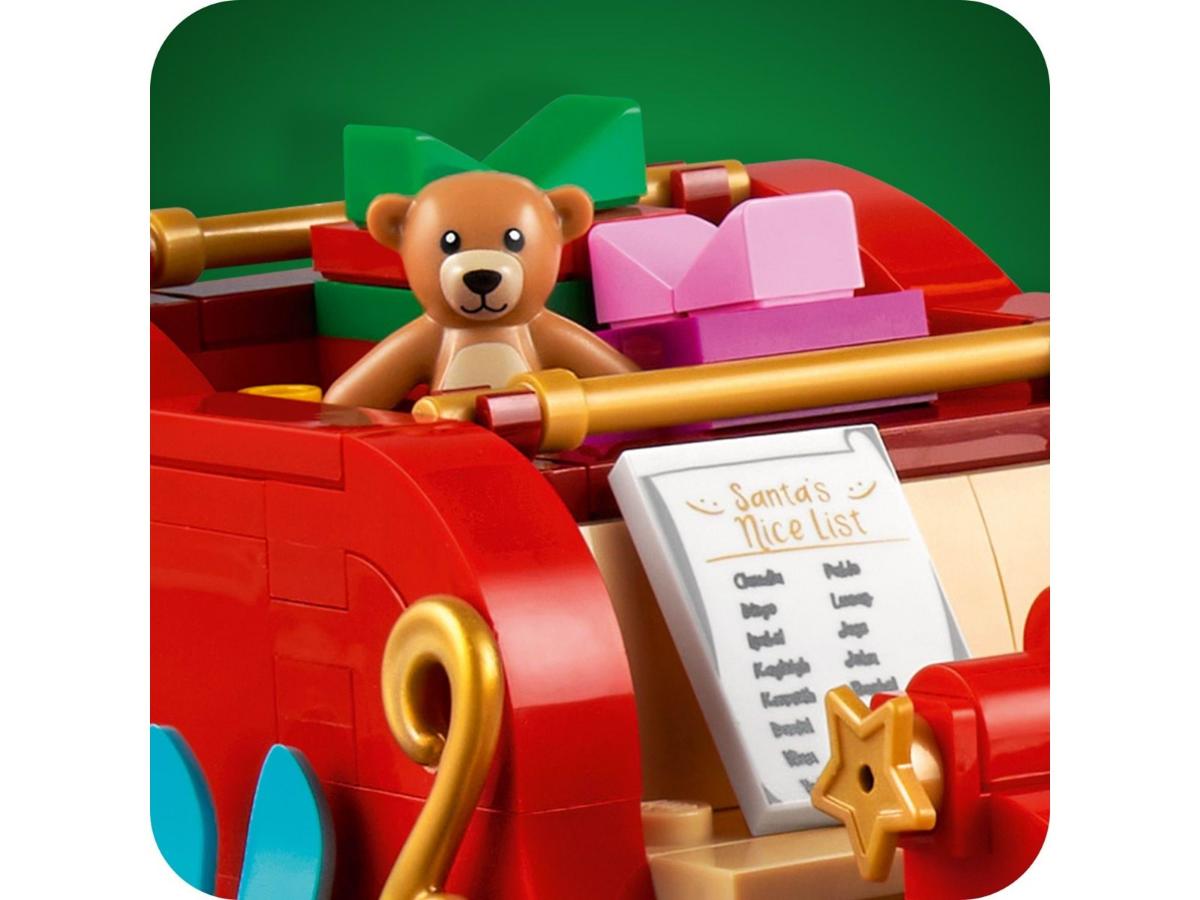 LEGO Sanie Świętego Mikołaja - Świąteczna zabawa z Mikołajem - obrazek 6