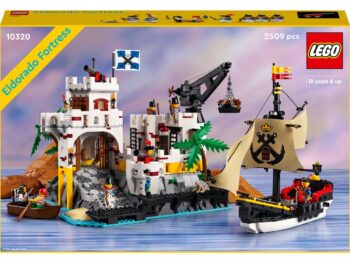 LEGO Twierdza Eldorado 10320 - Kultowy zestaw dla dorosłych