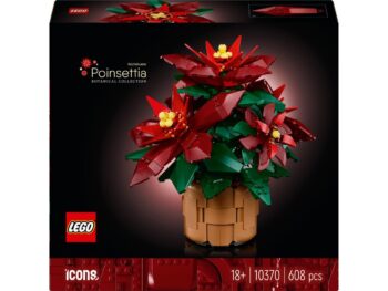 LEGO Botanicals 10370 Gwiazda Betlejemska - Ozdoba do domu