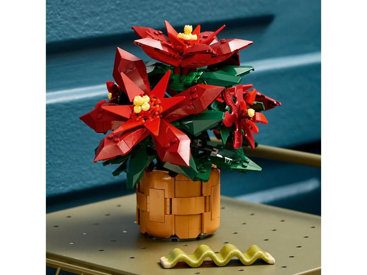 LEGO Botanicals 10370 Gwiazda Betlejemska - Ozdoba do domu - obrazek 5