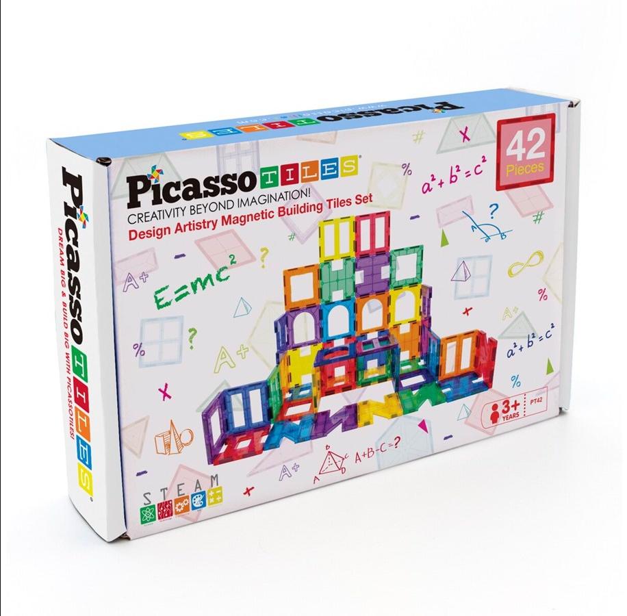 PicassoTiles Artystyczna Seria Magnetyczne Klocki - Kreatywność bez granic - obrazek 2