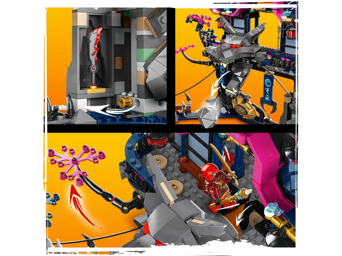 LEGO Ninjago 71813 Dojo cienia Wilczej Maski - Interaktywny zestaw - obrazek 4