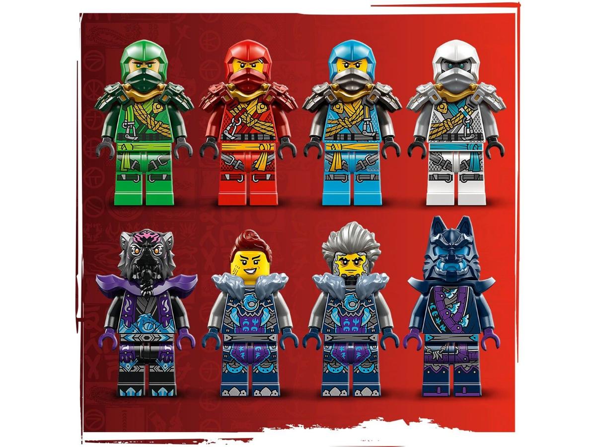 LEGO Ninjago 71813 Dojo cienia Wilczej Maski - Interaktywny zestaw - obrazek 5