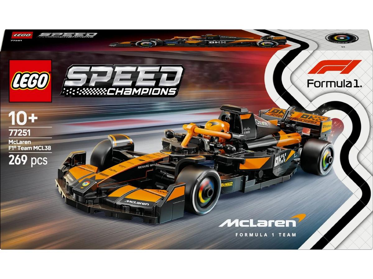 LEGO Speed Champions 77251 Bolid F1® McLaren - Emocje wyścigów