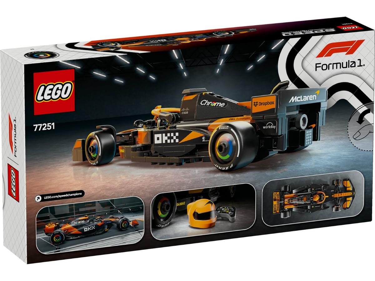 LEGO Speed Champions 77251 Bolid F1® McLaren - Emocje wyścigów - obrazek 4