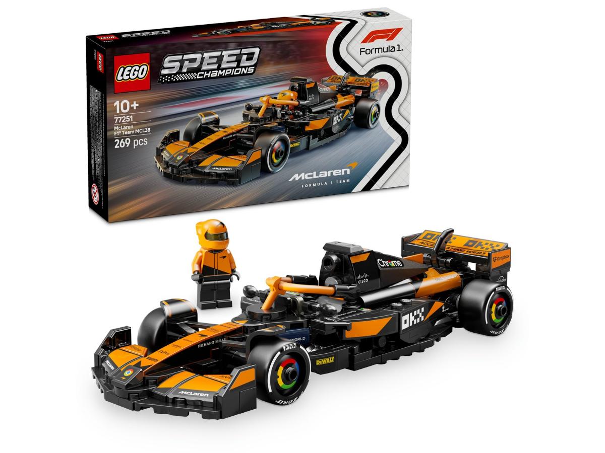 LEGO Speed Champions 77251 Bolid F1® McLaren - Emocje wyścigów - obrazek 5