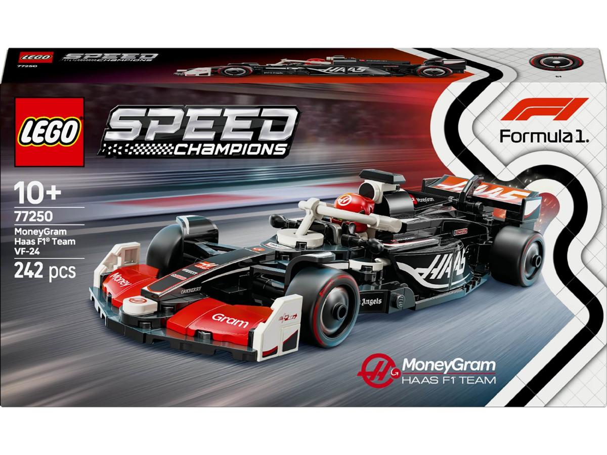LEGO Bolid F1® MoneyGram Haas Team VF-24 - Emocjonująca zabawa