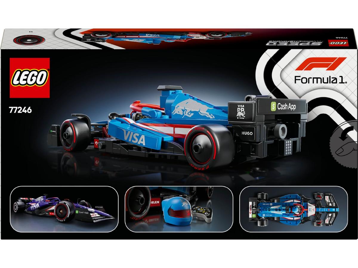 LEGO Speed Champions 77246 Bolid F1 - Model z realistycznymi detalami - obrazek 2