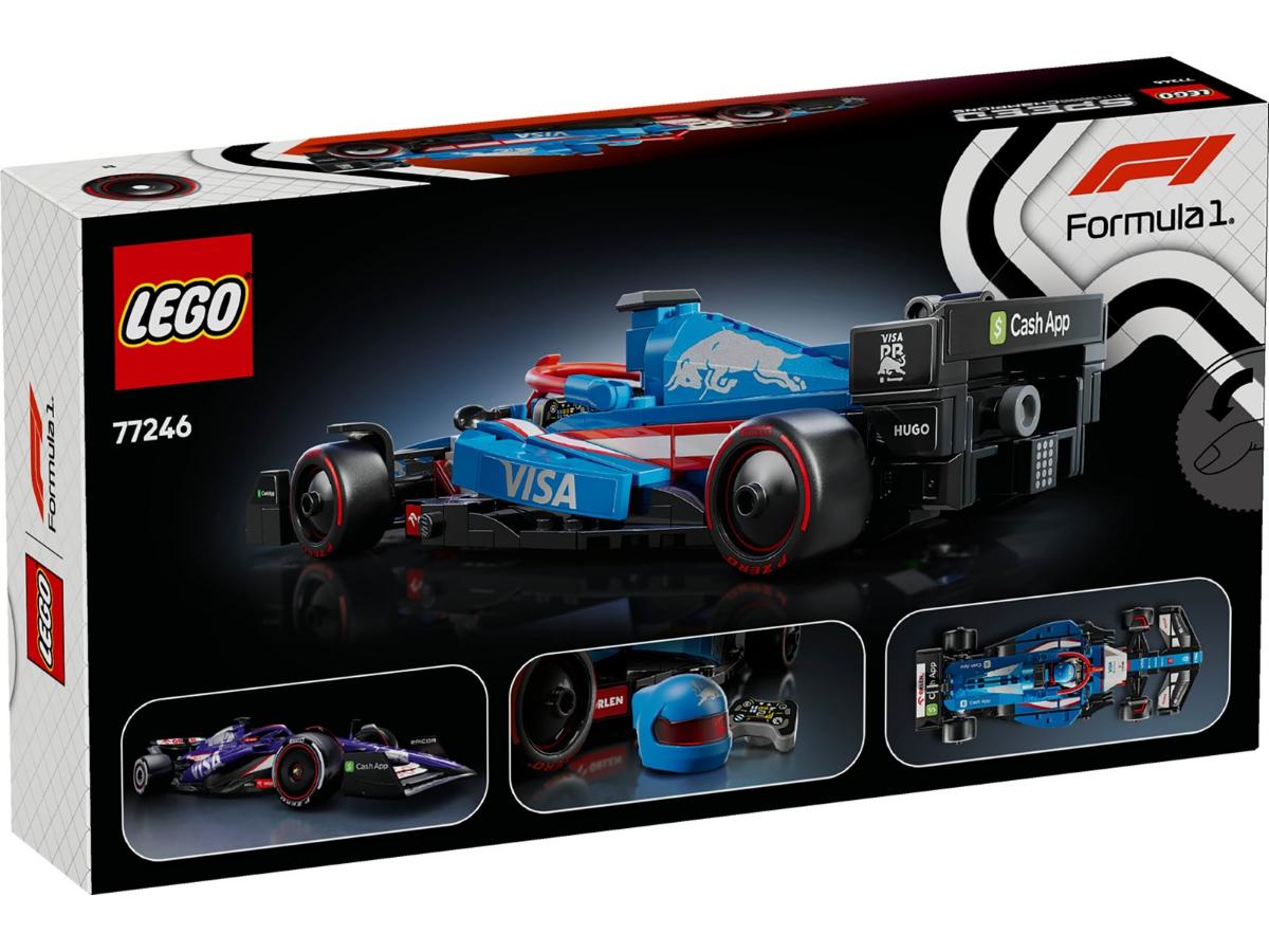 LEGO Speed Champions 77246 Bolid F1 - Model z realistycznymi detalami - obrazek 3