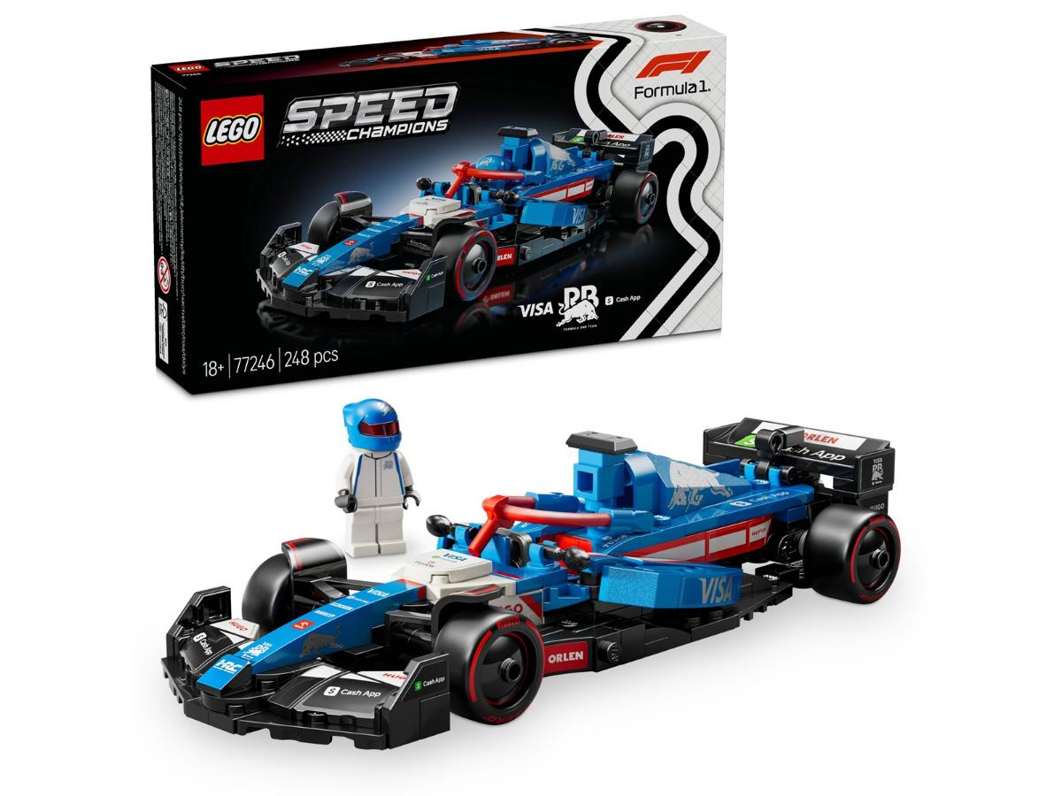 LEGO Speed Champions 77246 Bolid F1 - Model z realistycznymi detalami - obrazek 4