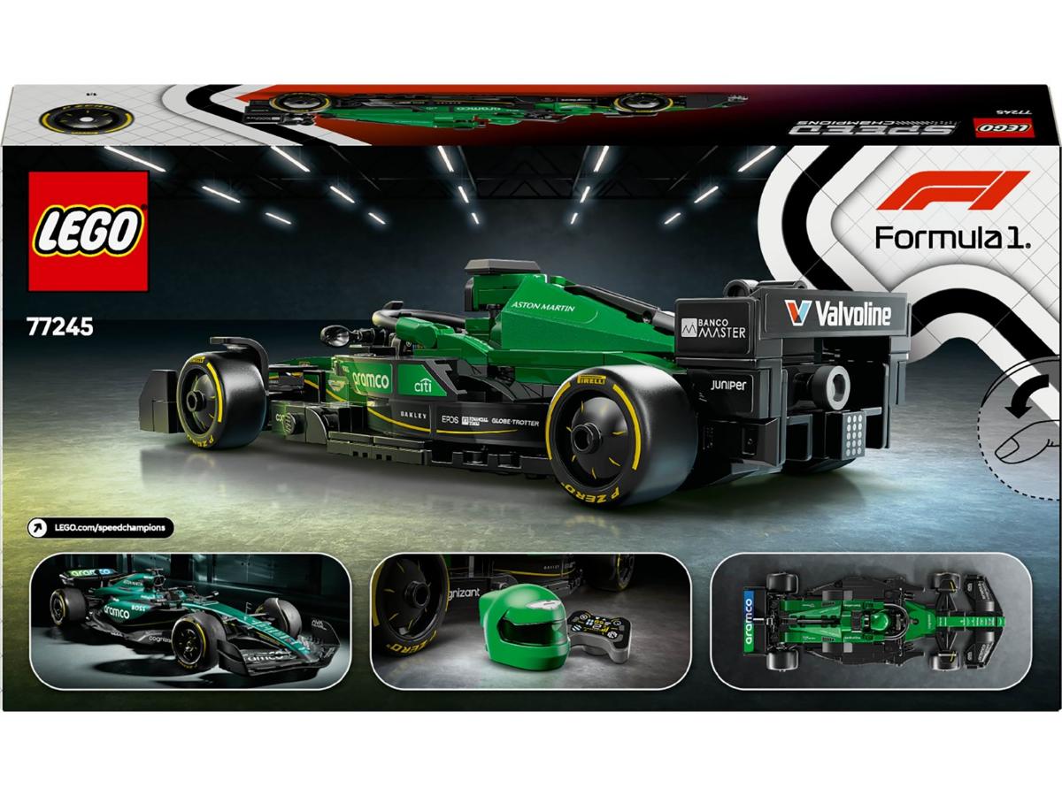 LEGO Speed Champions 77245 Bolid F1® Aston Martin - Imponujący model - obrazek 3