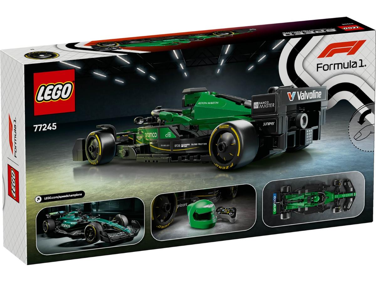 LEGO Speed Champions 77245 Bolid F1® Aston Martin - Imponujący model - obrazek 4
