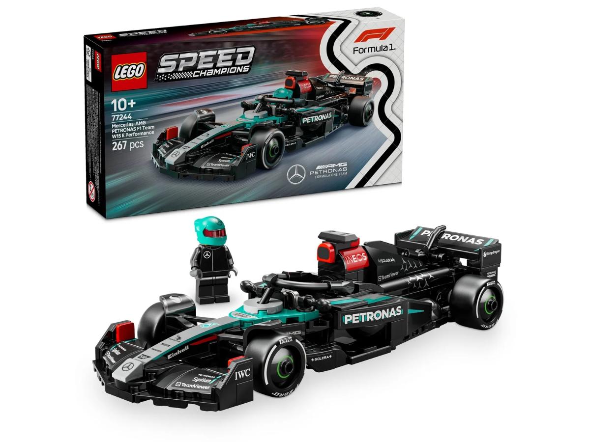 Mercedes-AMG F1 W15 - Zestaw LEGO Speed Champions - obrazek 5