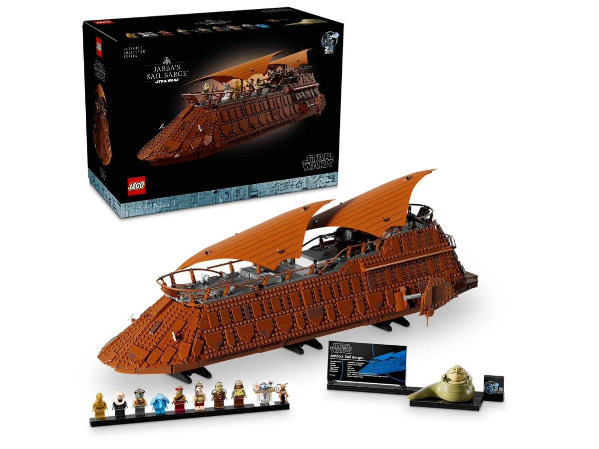 LEGO Star Wars 75397 Barka Jabby - Kolekcjonerski Zestaw 3942 Elementów - obrazek 4