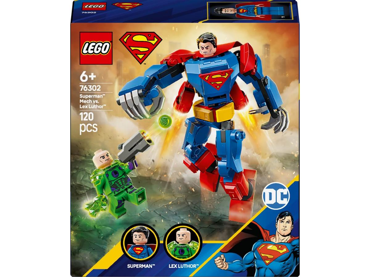LEGO 76302 Mech Supermana™ kontra Lex Luthor™ - Emocjonująca walka
