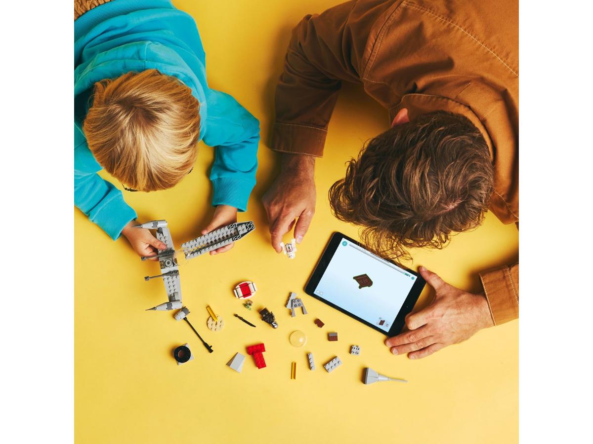 LEGO Myśliwiec N-1 Mando i Grogu - Przygoda w Gwiezdnych Wojnach - obrazek 2