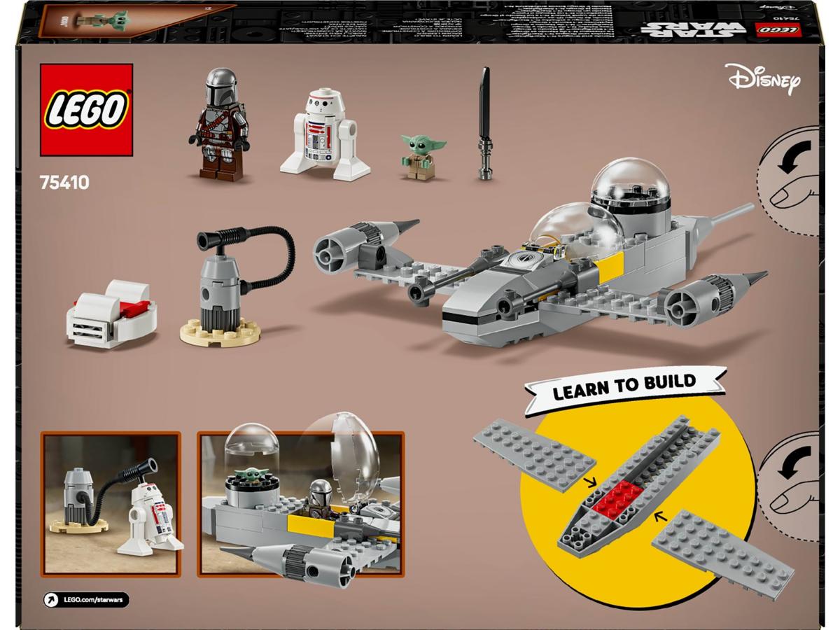 LEGO Myśliwiec N-1 Mando i Grogu - Przygoda w Gwiezdnych Wojnach - obrazek 3