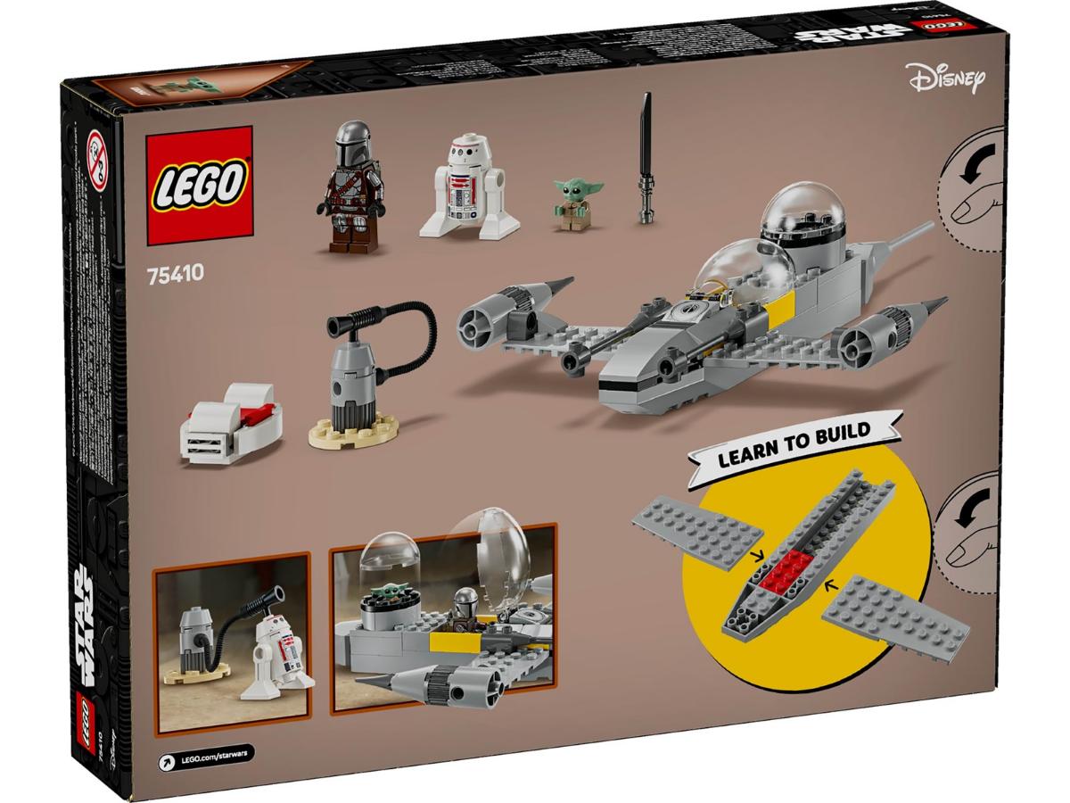 LEGO Myśliwiec N-1 Mando i Grogu - Przygoda w Gwiezdnych Wojnach - obrazek 4