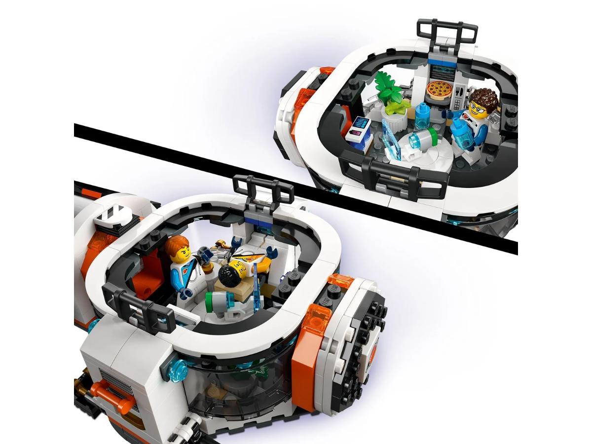 LEGO City 60446 Modułowy galaktyczny statek kosmiczny - Przygody w kosmosie - obrazek 2