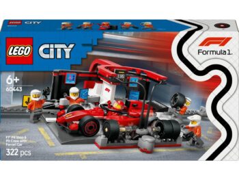 LEGO F1 Pit Stop - Wciągająca zabawa z zespołem Ferrari