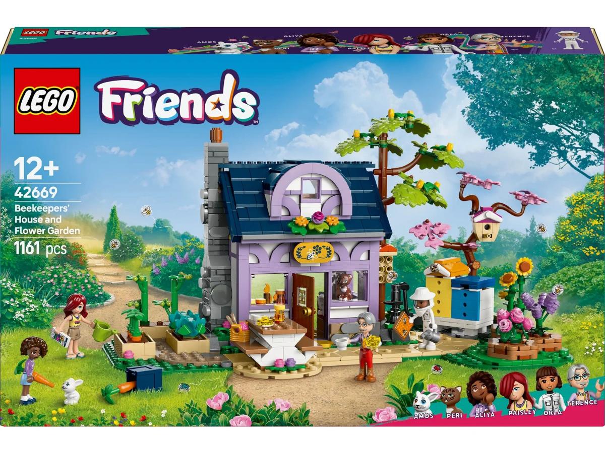 LEGO Friends Dom pszczelarzy i kwiatowy ogród - Kreatywna zabawa