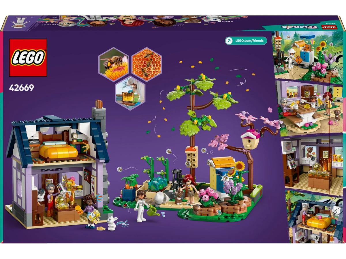 LEGO Friends Dom pszczelarzy i kwiatowy ogród - Kreatywna zabawa - obrazek 3