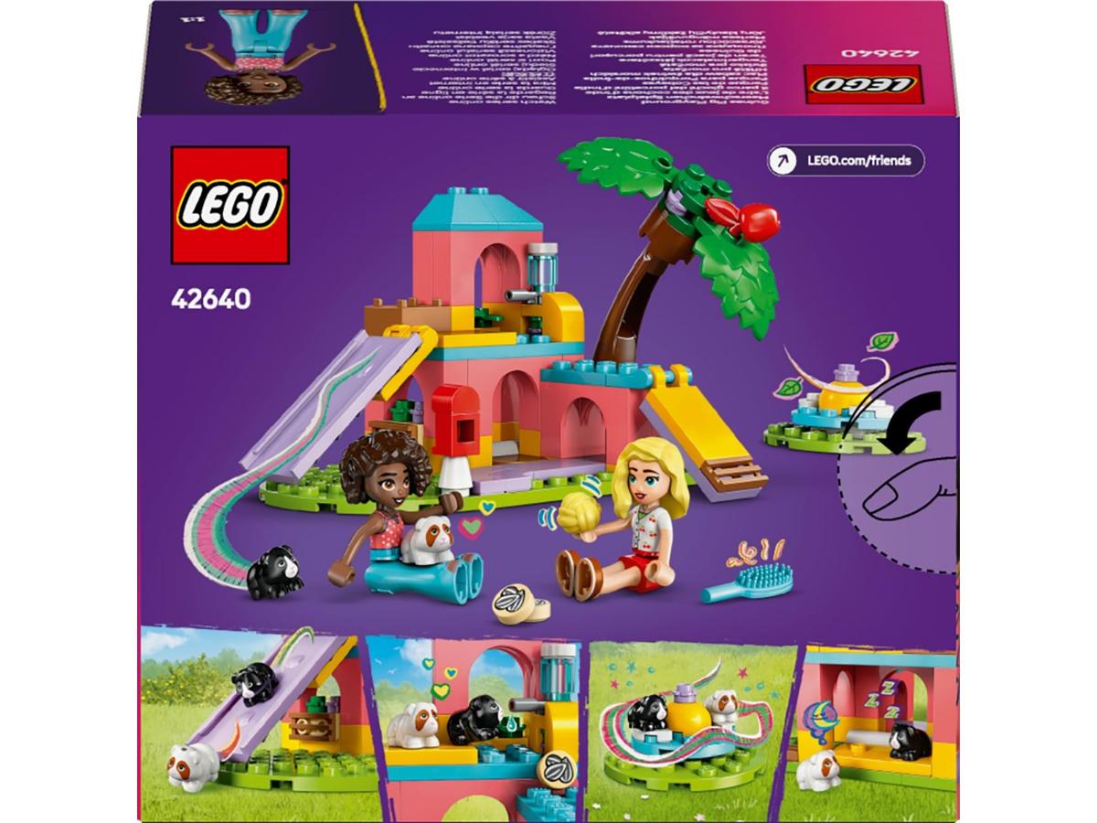 LEGO Friends 42640 Plac zabaw dla świnek morskich - Kreatywna zabawa - obrazek 3
