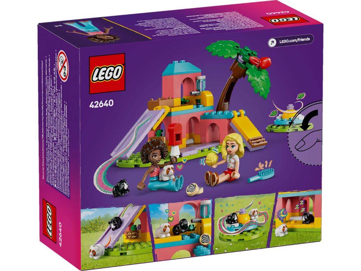 LEGO Friends 42640 Plac zabaw dla świnek morskich - Kreatywna zabawa - obrazek 4