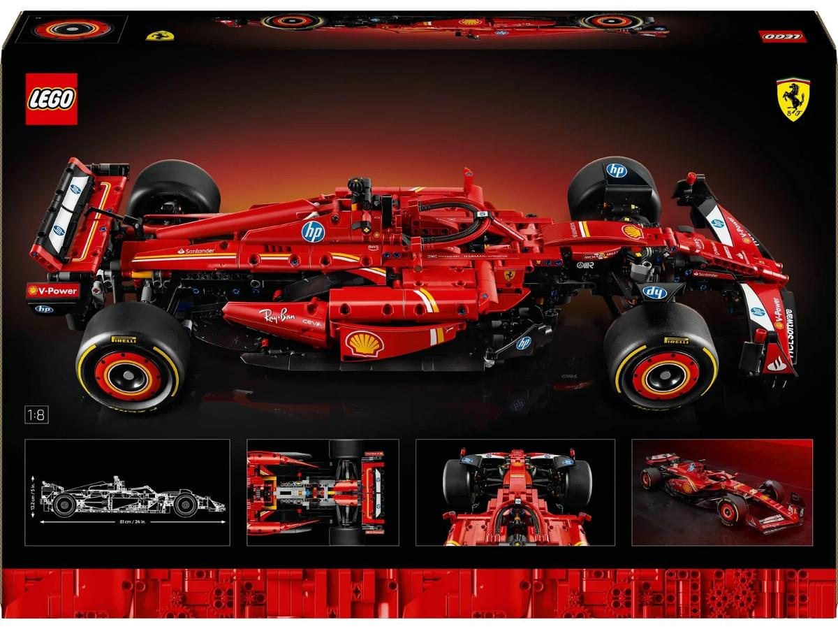 LEGO Technic Ferrari SF-24 - Realistyczny model bolidu F1 - obrazek 3