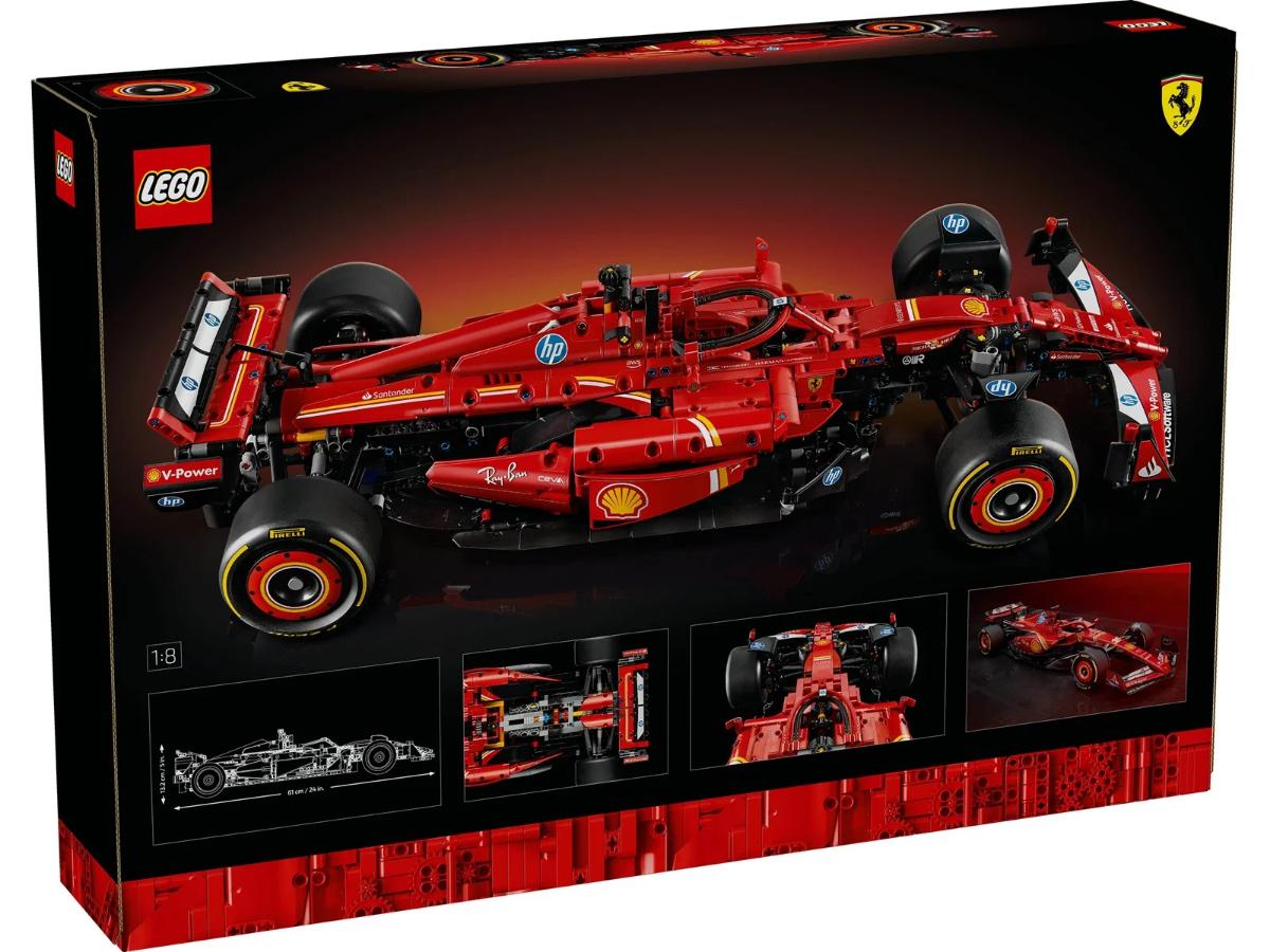 LEGO Technic Ferrari SF-24 - Realistyczny model bolidu F1 - obrazek 4