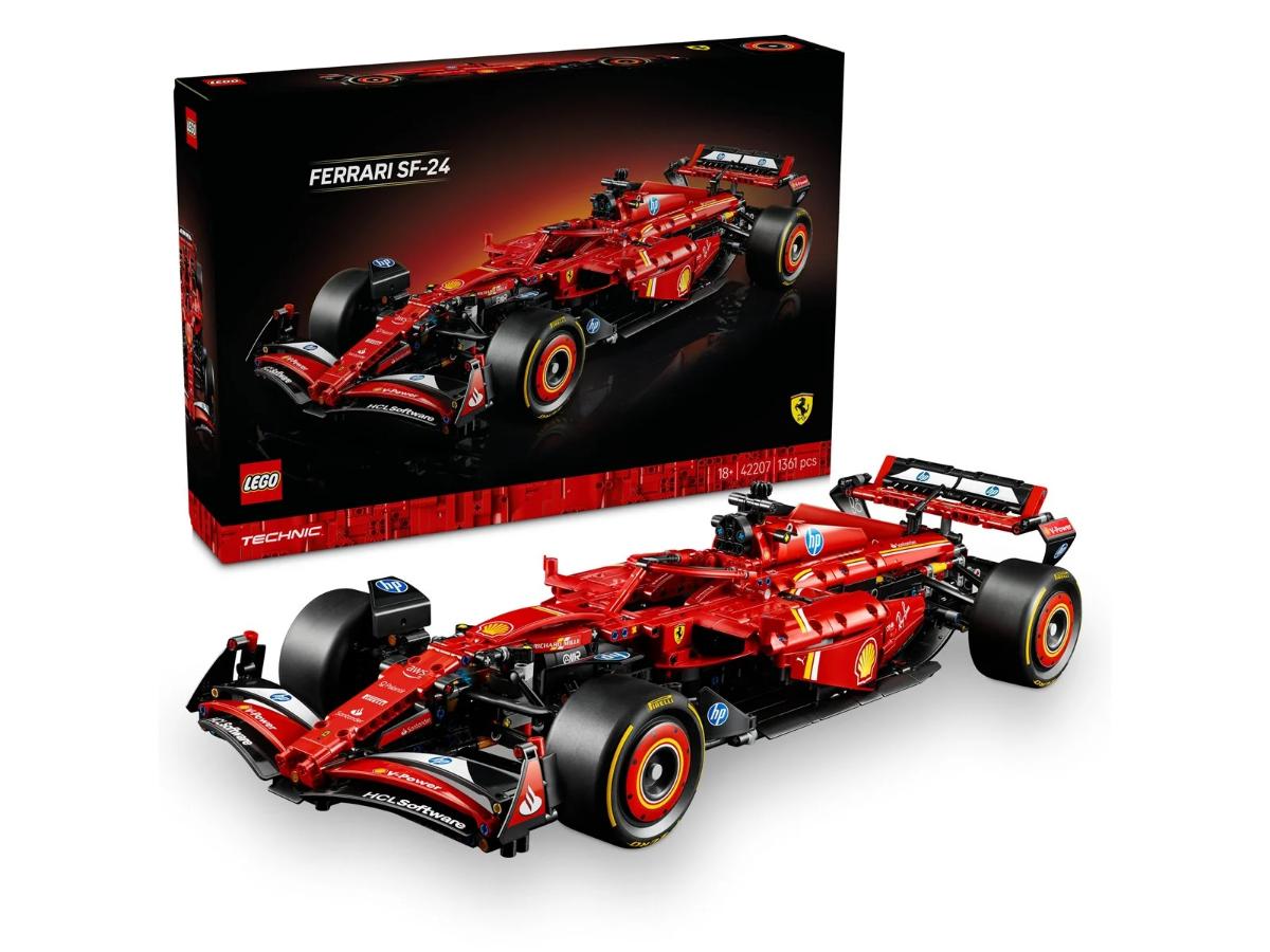 LEGO Technic Ferrari SF-24 - Realistyczny model bolidu F1 - obrazek 5