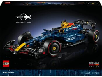 LEGO Technic 42206 Bolid F1 Oracle Red Bull Racing - Realistyczne detale
