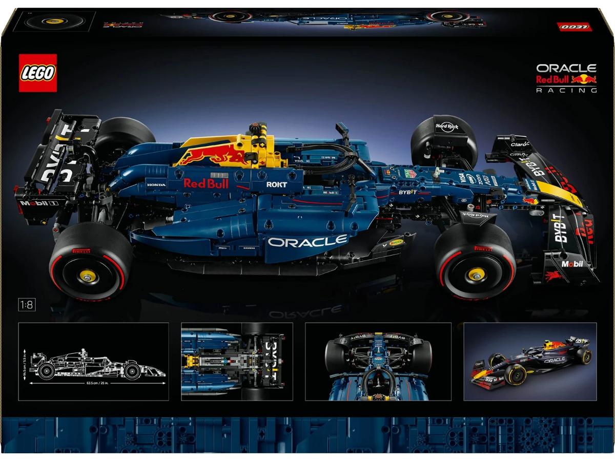 LEGO Technic 42206 Bolid F1 Oracle Red Bull Racing - Realistyczne detale - obrazek 3