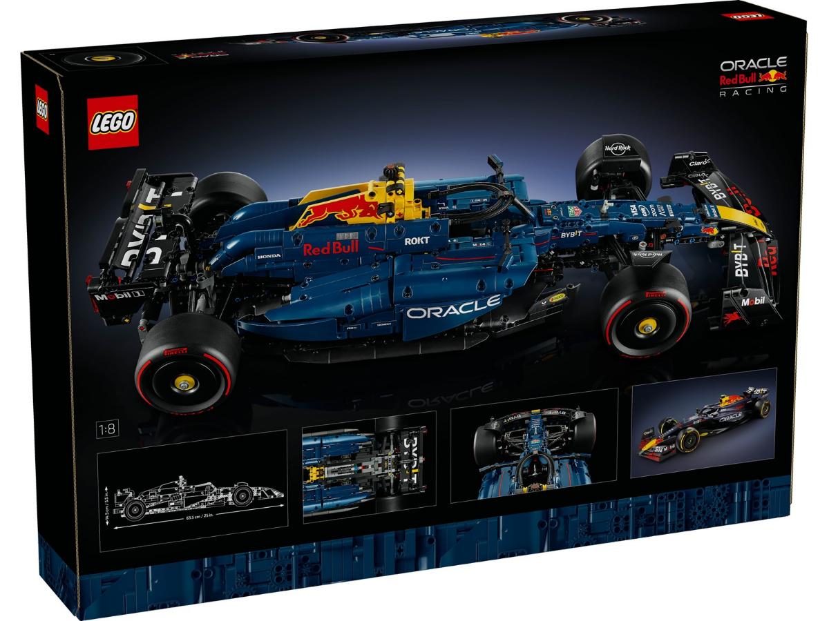 LEGO Technic 42206 Bolid F1 Oracle Red Bull Racing - Realistyczne detale - obrazek 4