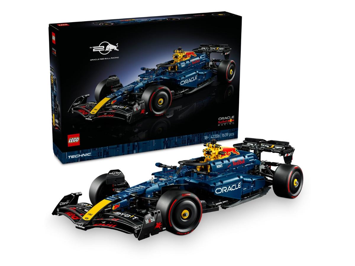 LEGO Technic 42206 Bolid F1 Oracle Red Bull Racing - Realistyczne detale - obrazek 5