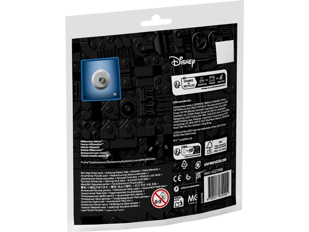 LEGO Millennium Falcon Mini-Build - Mały model dla fanów Star Wars - obrazek 3