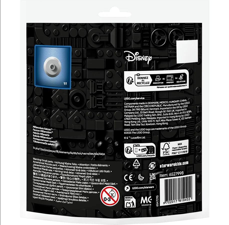 LEGO Millennium Falcon Mini-Build - Mały model dla fanów Star Wars - obrazek 6