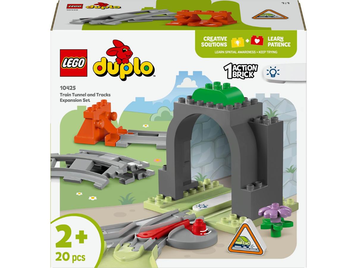 LEGO DUPLO 10425 Tunel i tory kolejowe - Zestaw rozszerzający