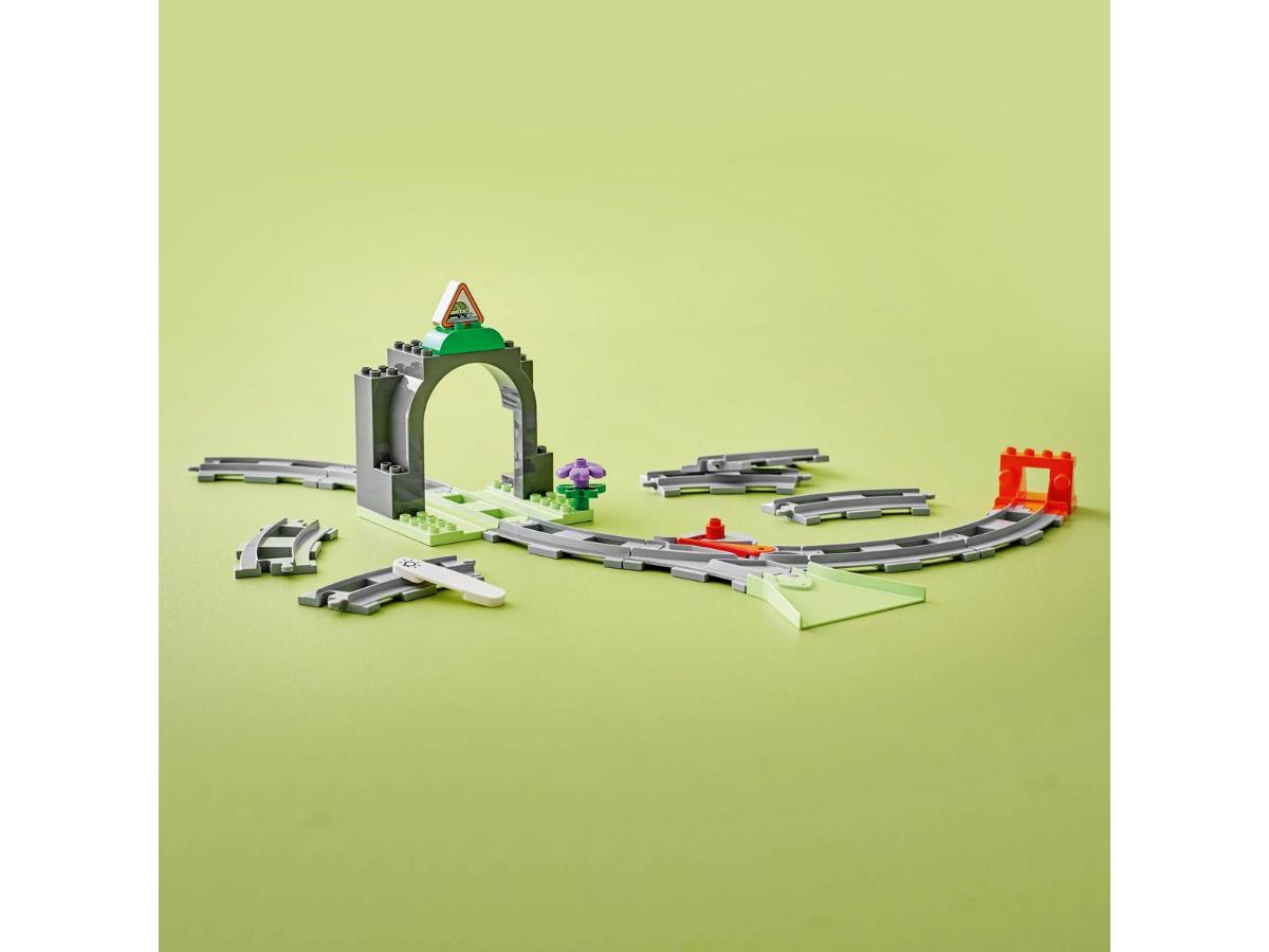 LEGO DUPLO 10425 Tunel i tory kolejowe - Zestaw rozszerzający - obrazek 2